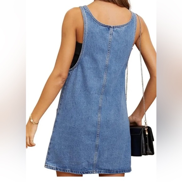 SOLD| Lily Parker |  Denim Dress - Picture 8 of 8